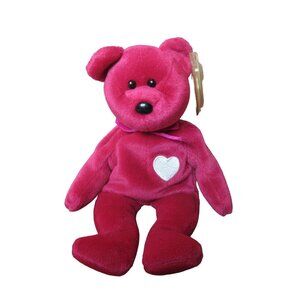 RARE TY BEANIE BABY - Valentina with Tag Errors (1998) - HOLOGRAM TAG